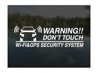 ランドクルーザー250 ランクル250用Wi-Fi & GPS セキュリティーステッカー3枚セット[ゆうパケット送料無…