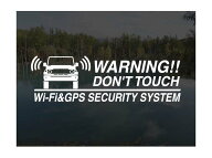 ランドクルーザー70ランクル70 再再販モデル用Wi-Fi & GPS セキュリティーステッカー3枚セット[ゆうパケ…