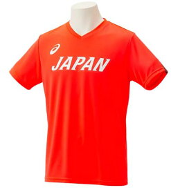 アシックス asics 陸上日本代表応援Tシャツ 2093A043-600 ユニセックス スポーツ ウェア