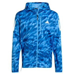 アディダス adidas オウン ザ ラン総柄プリントジャケット JL8703 メンズ ランニング アウター 25FW