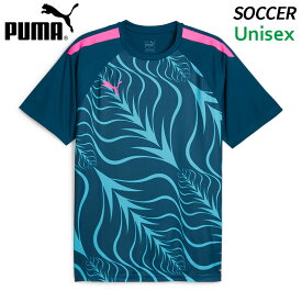 プーマ PUMA individual LIGA リーガ グラフィックシャツ 659383-56 大人 サッカー 半袖 ユニフォーム プラシャツ 吸汗速乾シャツ