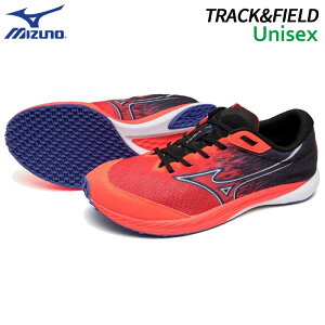 ミズノ MIZUNO ウエーブデュエル 4 U1GD255011 ユニセックス 陸上 レーシング シューズ 25AW