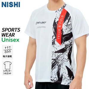 �j�V�X�|�[�c NISHI �O���t�B�b�N�W���K�[�hT�V���c 2811A620-100 ���j�Z�b�N�X �����j���O ���� �E�G�A 26SS