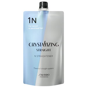 資生堂 クリスタライジングストレート N ストレートナー 第1剤 ローダメージ〜ミドルダメージ毛用 (医薬部外品) 400g
