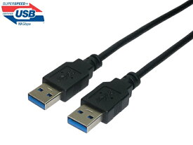 ★ネコポス送料無料★ 1m USB3.0ケーブル A オス/A オス Super speed