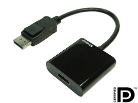 ★ネコポス送料無料★ Eyefinity・4K対応　Displayport-HDMI変換アダプタ ケーブル Active アクティブタイプ 0.2m