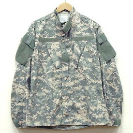 【中古】◆実物 米陸軍 ACUデジタル カモフラージュジャケット リップストップ素材♪アメリカ軍 US 戦闘服 迷彩 ミリタリー カモフラ 軍物 軍用