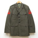 【中古】美品◆実物 米海兵隊 ドレスジャケットコート ワッペン付き ヴィンテージ ミリタリー 制服 軍服 USED 古着 VINTAGE