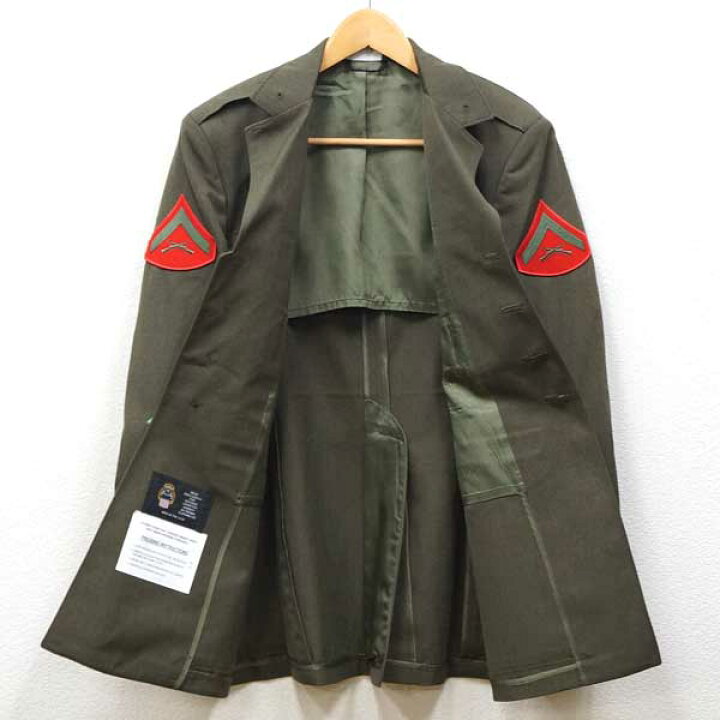 楽天市場】【中古】美品◇実物 米軍 ドレスジャケット U.S.M.C. DRESS 
