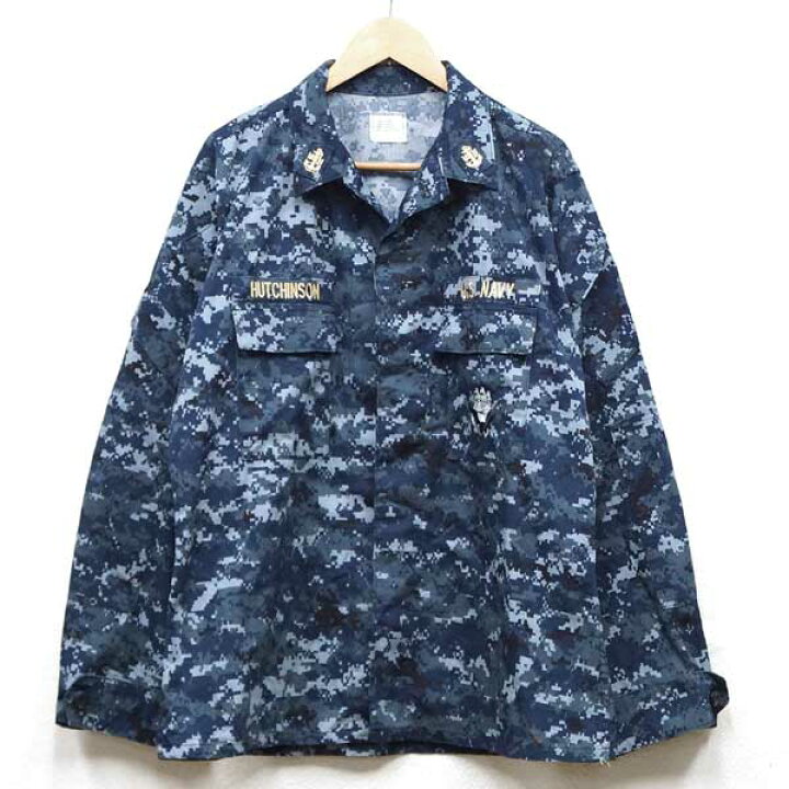 楽天市場】【中古】美品◇実物 米海軍 NWU デジタルカモ ジャケット 