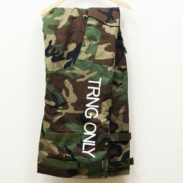 楽天市場】【中古】美品◇実物 米軍 ケミカル オーバーパンツ ウッド 