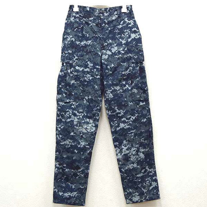 楽天市場】【中古】美品◇実物 米海軍 NWU デジタルカモカーゴパンツ 