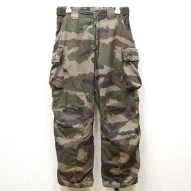 【中古】実物 フランス軍 FELIN T4 ファティーグ カーゴパンツ CCEカモ コンバット ミリタリー ヴィンテージ USED 古着 VINTAGE