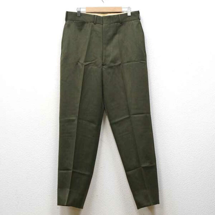 楽天市場】【中古】新品同様◇実物 米軍 USMC ドレスパンツ オリーブ 