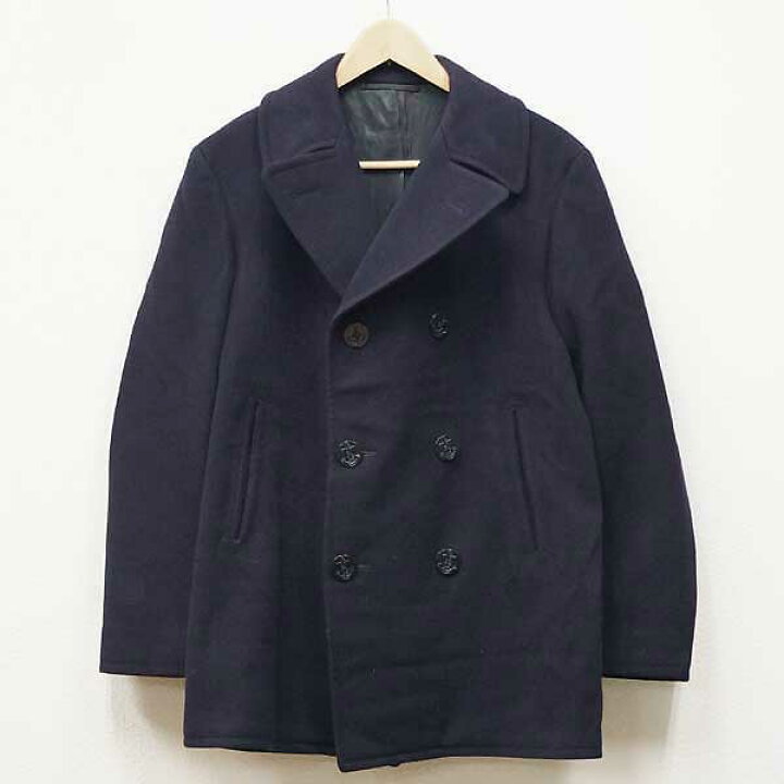 楽天市場】【中古】良好品◇実物 米海軍 US NAVY Pコート 1960年代 