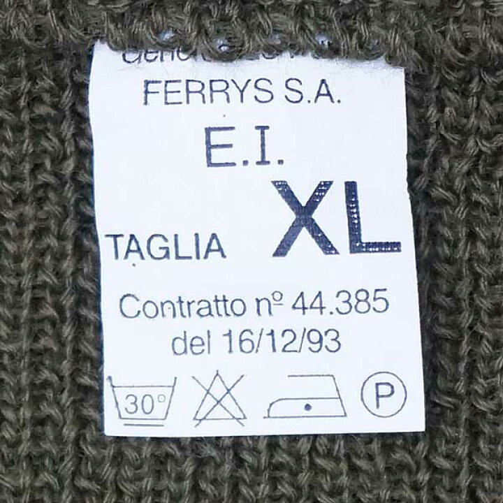 楽天市場】【中古】美品◇実物 イタリア軍 Vネック コマンド ウール 