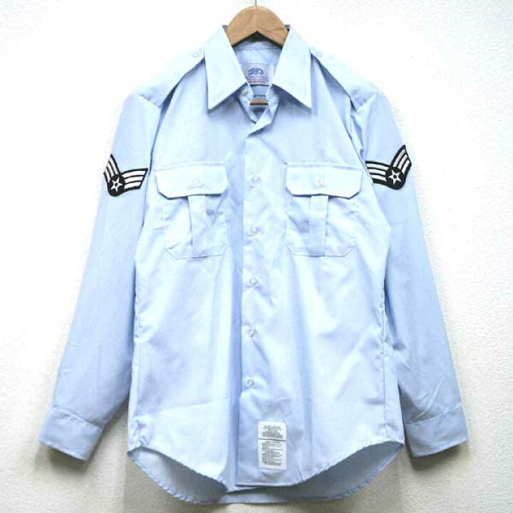 アメリカ空軍　メンズ　サービスドレスシャツ made in USA メンズ