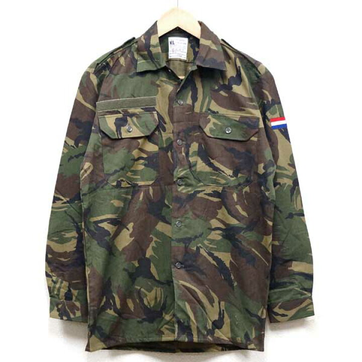 楽天市場】【中古】美品◇実物 オランダ軍 フィールドシャツ DPMカモ 