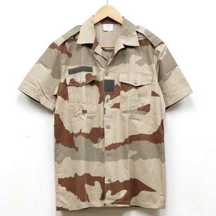 楽天市場】【中古】◇実物 フランス軍 半袖シャツ デザート CCEカモ 