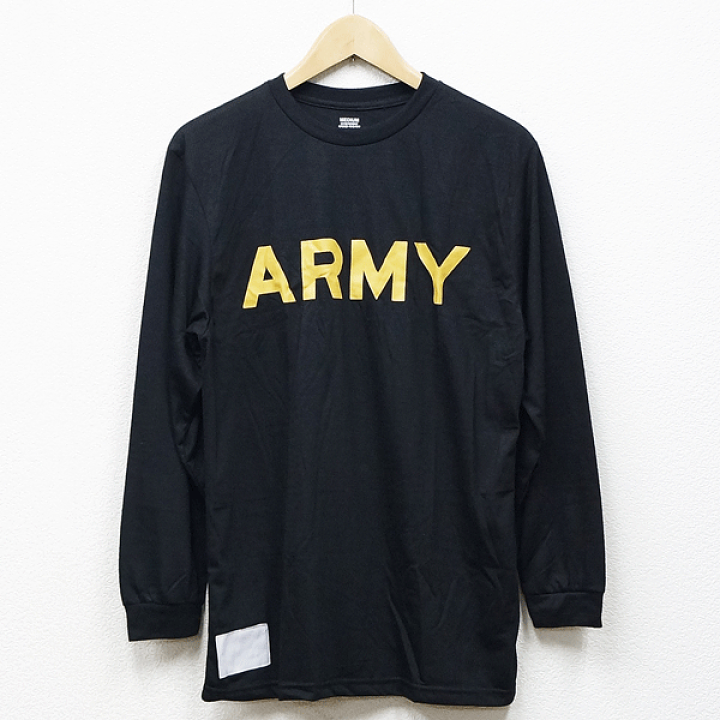 楽天市場】【中古】実物 アメリカ軍 US.ARMY Tシャツ ブラック 