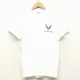 新品◆米軍 SOFFE製Tシャツ AIR FORCE プリント ホワイト♪エアフォース 空軍 ミリタリー インナー 半袖 米軍 アーミー