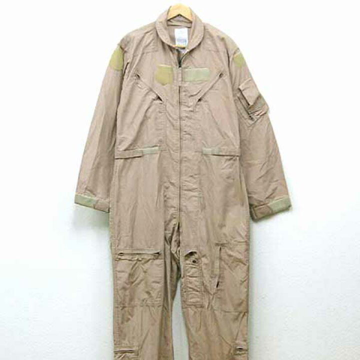 USAF】希少 CWU-27/P フライトスーツ タンカラー A-3067（MILITARY 