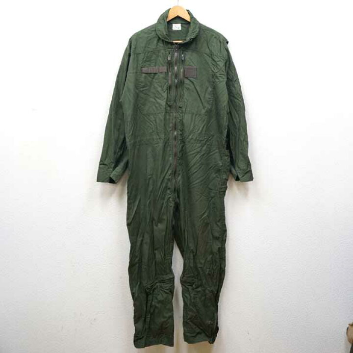楽天市場】【中古】実物 フランス空軍 カバーオール オリーブ ライト