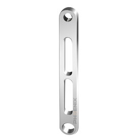 ハンドルステー 1個 銀 バイク ハンドル ステー ブラケット カスタム DIY ジョイント アルミ 車 削り出し 錆びない フォグランプ ライト