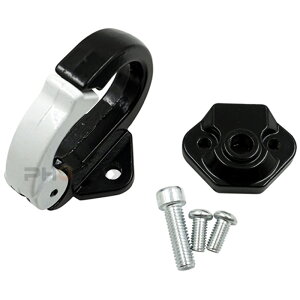 バイク コンビニフック 多機能フック 荷物ホルダー バッグフック M6 ボルト 取り付け簡単 頑丈 原付 スクーター