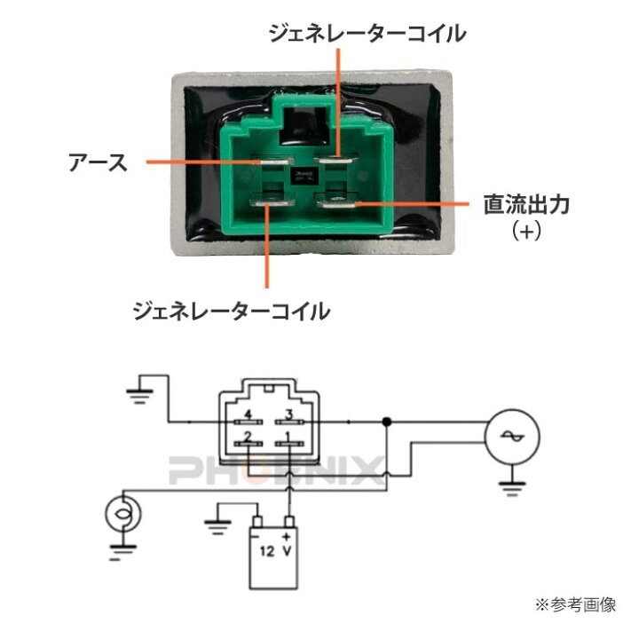 楽天市場】レギュレーター スズキ アドレス V100 V125 整流器 全波 4ピン ヴェルデ50 レッツ4 ストリートマジック50 パレット バーディー 社外品 整備 交換 : オートパーツ フェニックス 楽天市場】レギュレーター スズキ アドレス V100 V125 整流器 全波 4ピン ヴェルデ50 レッツ4 ストリートマジック50 パレット バーディー 社外品 整備 交換 : オートパーツ フェニックス