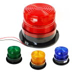 警告灯 LED フラッシュ ストロボ ライト 4カラー 12/24V 兼用 回転灯 緊急灯 車 トラック