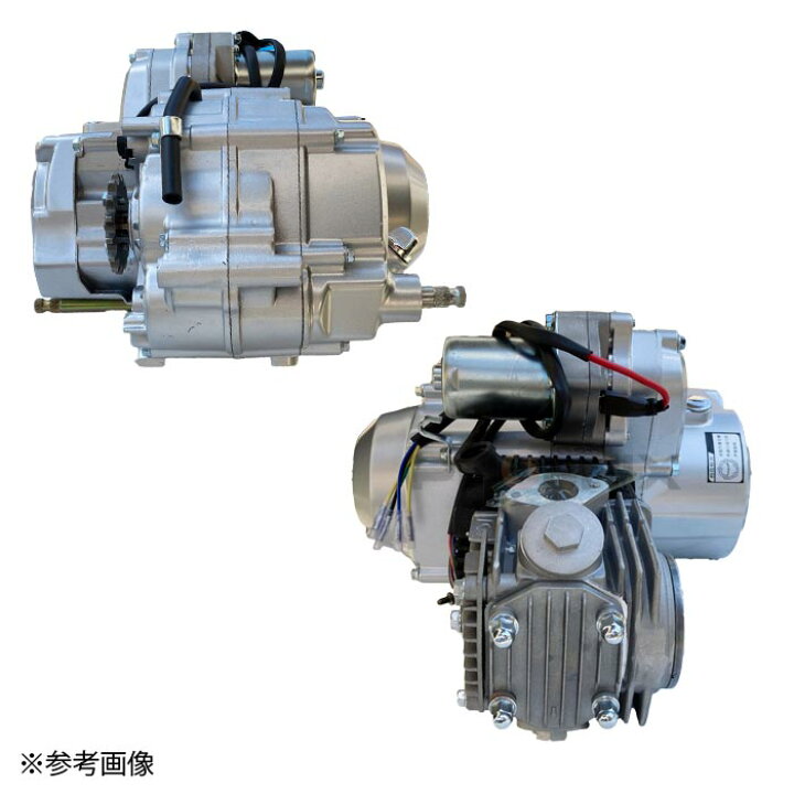 楽天市場】エンジン 本体 110cc ノークラッチ 遠心クラッチ 4速 上セル 