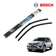 【BOSCH 正規品】 フォルクスワーゲン トゥアレグ VW TOUAREG 7P ワイパーブレードセット フロント ボッ…