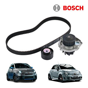 �yBOSCH ���K�i�z �A�o���g ABARTH 500 595 695 312�^ �`���N�G�`�F���g 124�X�p�C�_�[ NF2EK�^ 1.4L �E�H�[�^�[�|���v �^�C�~���O�x���g �e���V���i�[�v�[���[ 3�_�Z�b�g �{�b�V�� 1987946387 71771575 600062905