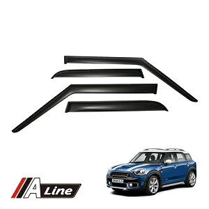 A-LINE 正規品 BMW MINI ミニ F60 クロスオーバー スモーク ドアバイザー サイドバイザー ドアディフレクター 4点セット