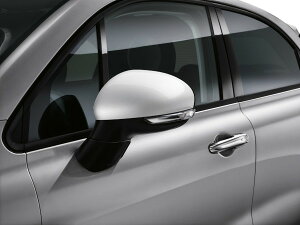 フィアット 純正 サイドミラーカバー FIAT 500X 334 チンクエチェントエックス 左右セット 50903554