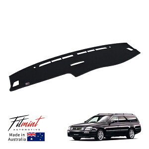 【FITMINT 正規品】 ダッシュマット ダッシュボードマット ブラック 日産 初代 ステージア 260RS AUTECH 4WD C34 96-01y (平成8年9月〜平成13年10月) 車種別専用設計