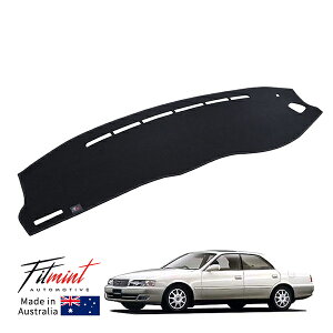 【FITMINT 正規品】 ダッシュマット ダッシュボードマット ブラック トヨタ 6代目 チェイサー JZX100 96-01y (平成8年9月~平成13年10月) エアバッグモデル 車種別専用設計