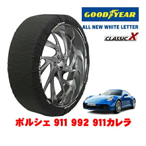 �yGOODYEAR ���K�i�z�O�b�h�C���[ �X�m�[�\�b�N�X �z�� ����� �^�C���`�F�[�� CLASSIC X / XL�T�C�Y 295/35R20 20�C���` �|���V�F 911 992 911�J���� 7BA-992SK1 ���A