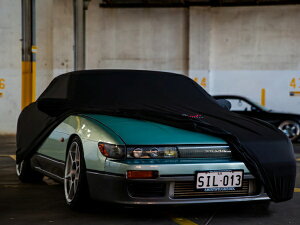 【FITMINT 正規品】 インドアカーカバー 屋内用ボディカバー スポイラー非対応 日産 シルビア 180SX S13 S14 S15 88-02y KS QS Silvia 車種別専用設計