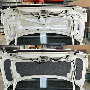 【FITMINT 正規品】 トランクリッドトリムパネル トランクカバー内装トリム グレー 日産 6代目 シルビア S14 93-98y KS QS Silvia 車種別専用設計