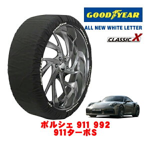 �yGOODYEAR ���K�i�z�O�b�h�C���[ �X�m�[�\�b�N�X �z�� ����� �^�C���`�F�[�� CLASSIC X / XL�T�C�Y 255/35R20 20�C���` �|���V�F 911 992 911�^�[�{S 3BA-992NE 4WD