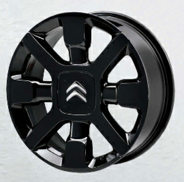 楽天市場】シトロエン NEW C3 BLACK CROSS 17 インチ アロイホイール 4 