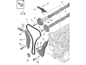 �v�W���[ �V�g���G�� ���� �^�C�~���O�e���V���i�[ �^�C�~���O�x���g �e���V���i�[���� PEUGEOT CITROEN 1675941180�@