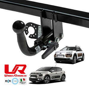 �yUMBRA RIMORCHI ���K�i�z �V�g���G�� CITROEN C3 III B6 C4 �J�N�^�X ���E���X�����l�b�N �q�b�`�����o�[ �����\�� 1450kg �g�E�o�[ �E���u�� �������L �C�^���A��