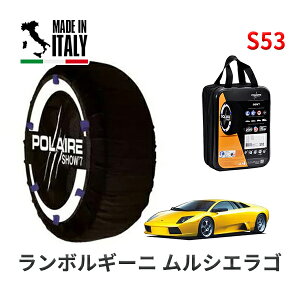 POLAIRE ���K�i �X�m�[�\�b�N�X S53 �C�^���A�� �X�m�[�`�F�[�� Show'7 �����{���M�[�j �����V�G���S �x�[�X�O���[�h / BC10E 245/35R18