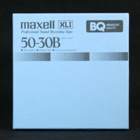 【中古】5号オープンリールテープmaxell/マクセル XLI50-30B （国産）