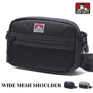 �o�b�O BEN DAVIS �x���f�C�r�X �J�o�� BDW-9281 ���C�h���b�V�� �V�����_�[�o�b�O WIDE MESH SHOULDER BAG �o�b�N ���΂� �� �l�R�|�X ���[���֑������� �V���� ��̓� �����z�� �v���[���g