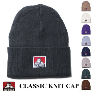 �j�b�g�L���b�v BEN DAVIS �x���f�C�r�X �j�b�g�X BDW-9543 �N���V�b�N�j�b�g�L���b�v CLASSIC KNIT CAP �X�q �l�R�|�X ���[���֑������� �V���� ��̓� �����z�� �v���[���g