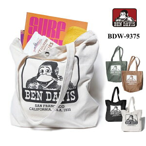�g�[�g�o�b�O BEN DAVIS �x���f�C�r�X �J�o�� BDW-9375 �R�b�g���L�����o�X �S�������S�g�[�g�o�b�O TOTE BAG �o�b�N ���΂� �� �l�R�|�X ���[���֑������� �V���� ��̓� �����z�� �v���[���g